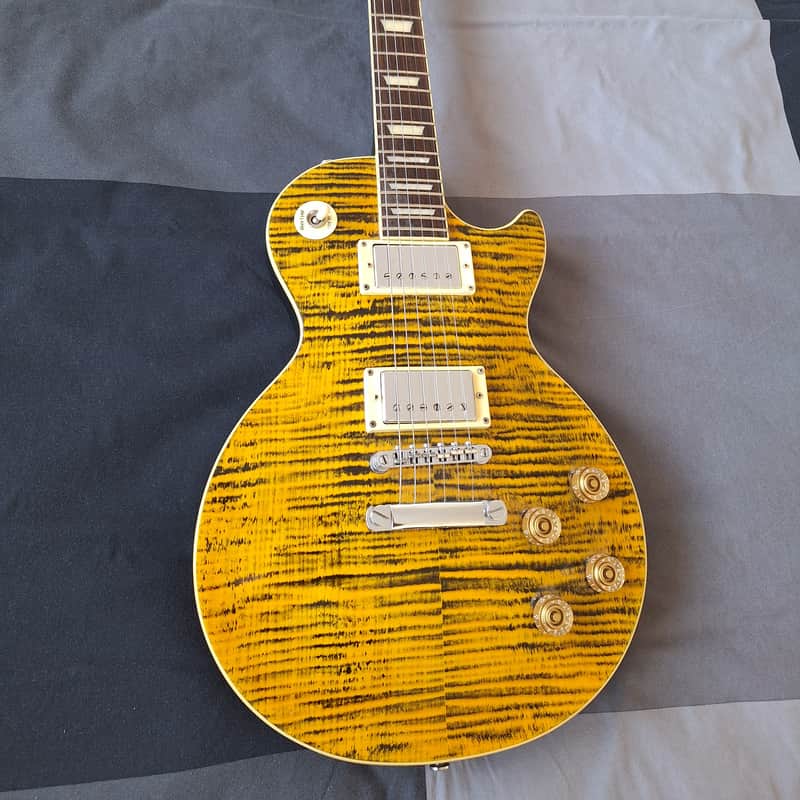 2004 – 2006 Epiphone Joe Perry Signature “Boneyard” Les Paul A…