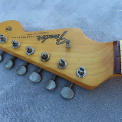 FENDER STRATOCASTER 1964 NECK PRE-CBS ROSEWOOD ORIGINAL CLEAN RARE! image 5