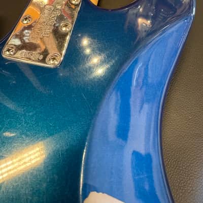 Ernie Ball Music Man StingRay 3 EQ H - Blue Pearl #36188 with Gig Bag image 22