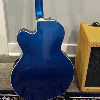 2016 Gretsch G5420T Electromatic Hollow Body Single Cutaway with Bigsby 2017 - Present Fairlane Blue image 2