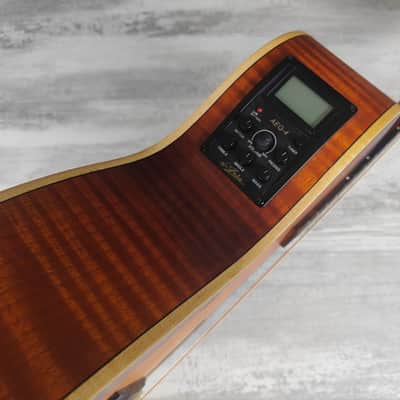 2018 Aria FET-F1 Electric/Acoustic Guitar (Violin Burst) image 8