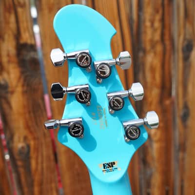 ESP Custom Shop STREAM-Miku-Custom V2 6-String Electric Guitar w/ Black Tolex Hard Case image 12