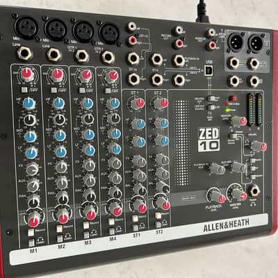 Allen and Heath Zed10 FX - low output everything maxed out - Gearspace