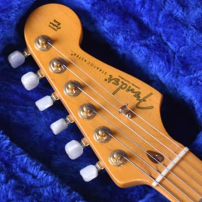 Fender 75th Anniversary Commemorative Stratocaster Maple Neck 2-Color Bourbon Burst image 7
