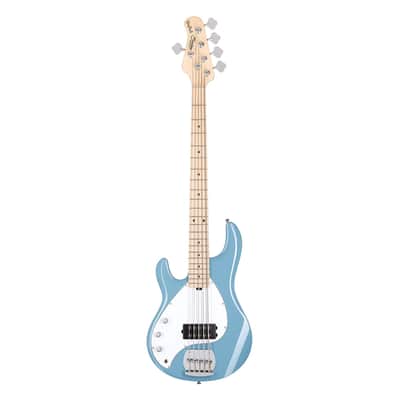 Sterling by Music Man StingRay 5 RAY5 Left-Handed - Chopper Blue - Open Box image 2