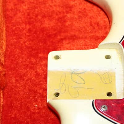 1965 Fender Mustang - Olympic White - Original - OHSC image 14