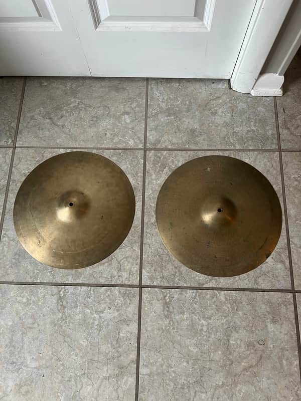 Zanchi Vibra 1960s hi-hats 14” image 1