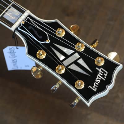 2017 Gibson Custom Alex Lifeson Limited Edition ES-Les Paul Custom #57 of 200 Semi-Hollow Electric Guitar Classic White + COA OHSC image 12