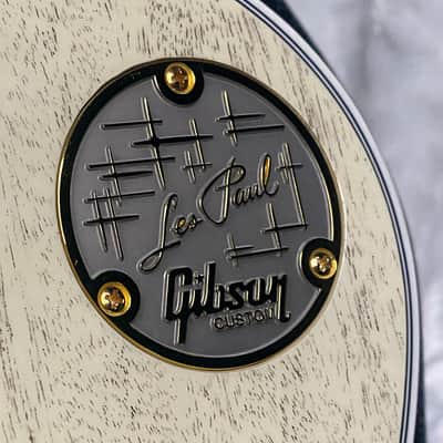 NEW ! Gibson Custom Shop Historic '54 Les Paul Custom Reissue Dealer Select - P-90's Staple Pick-Up - TV White - VOS - Authorized Dealer - 9.3 lbs - G07164 image 10