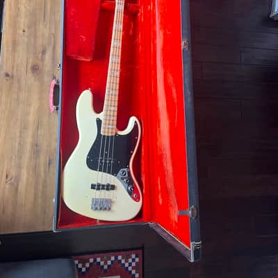 Fender Jazz Bass 1978 Olympic White image 14
