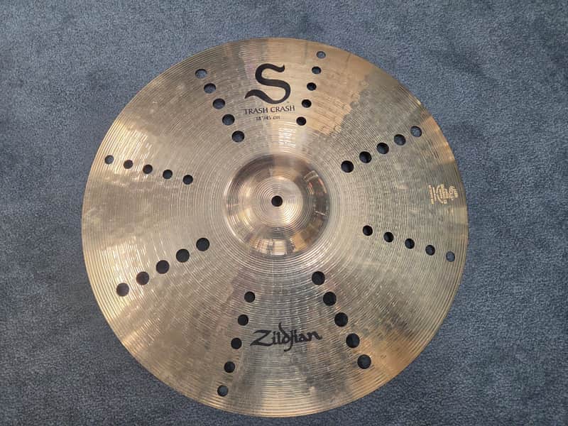 Zildjian 18" S Series Trash Crash Cymbal  - Brilliant image 1