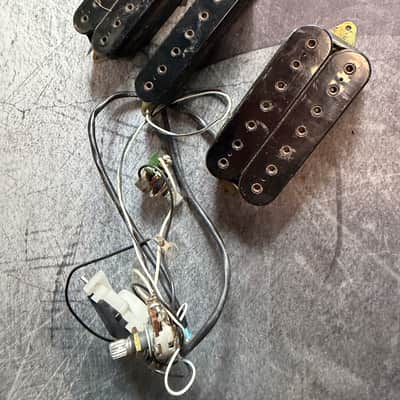 Dimarzio Original Blaze II Pickup Set Black Ibanez UV7 Universe HSH Electric Guitar 7 String UV image 3
