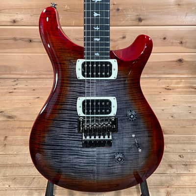 PRS SE Custom 24 "Floyd" Electric Guitar - Charcoal Cherry Burst image 1