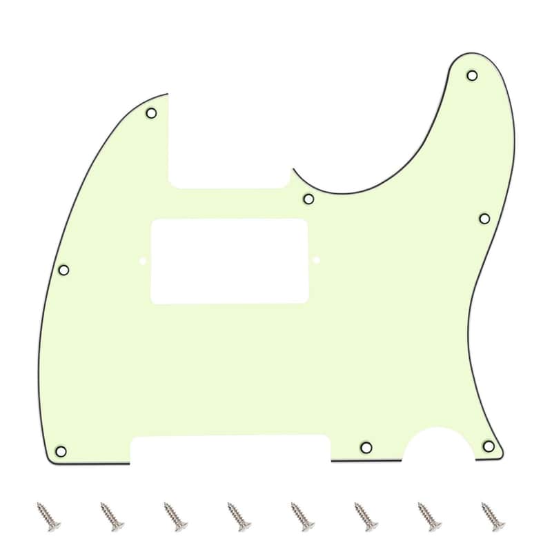 Tele HS/HH Pickguard 3 Ply 8-Hole Electric Guitar Pickguard Scratch Plate for USA/Mexican Fender Modern Style Standard Tele Telecaster TL JT/HB-04 Mint image 1