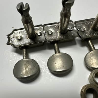 Fender Stratocaster Single Line Kluson Tuner Set 1957-64 Pre-CBS 1957 1958 1959 image 8