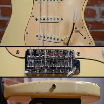 Fender Stratocaster Olympic White 1980 w/Hard Shell Case image 19
