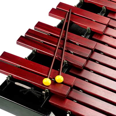 Stagg Professional 37-Key Desktop Xylophone Set with Padouk Bars and Carrying Case image 5