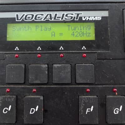 DigiTech Vocalist VHM5 Harmony Module 1992 - Black image 4