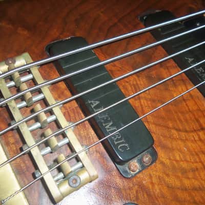 Alembic Epic 5 String Bass 1994 Natural image 3