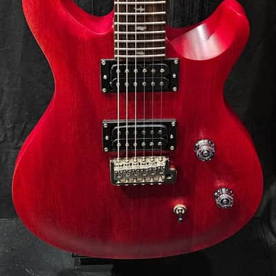 PRS SE CE 24 Standard Satin Electric Guitar - Vintage Cherry Satin 2025 image 2
