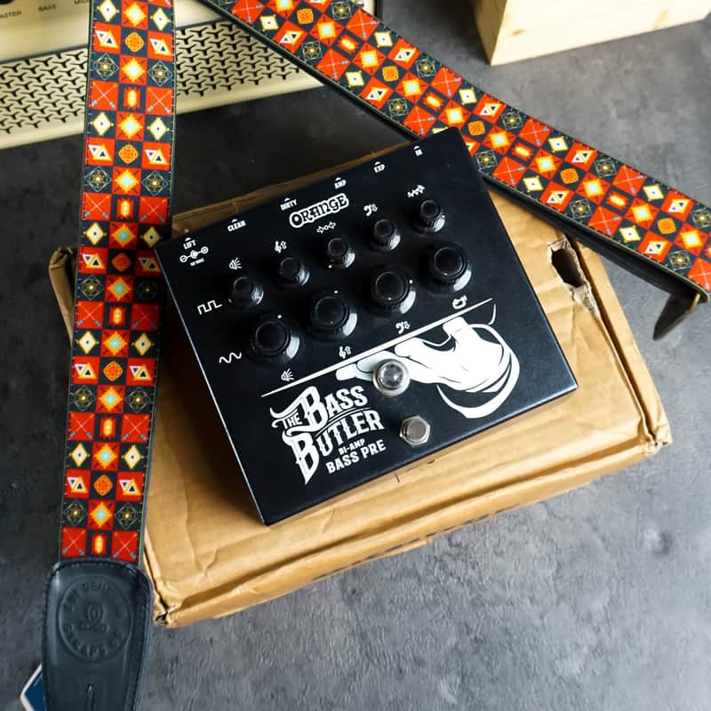 Orange Bass Butler Bi-Amp Bass Preamp Pedal | Reverb