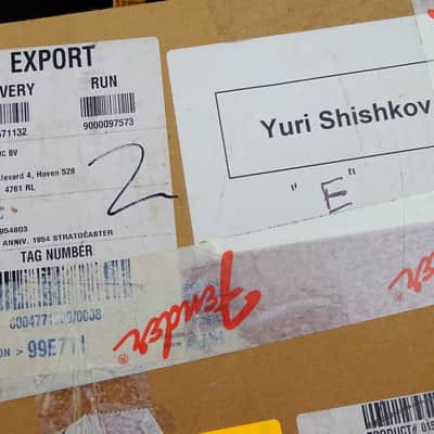 Fender Stratocaster  Customshop 1954 Reissue Limited Edition Yuriy Shishkov 2004 image 13