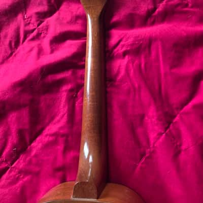 Harmony Baritone Ukulele 1960’s Mahogany, Excellent Condition, with new Crossrock gig bag image 6