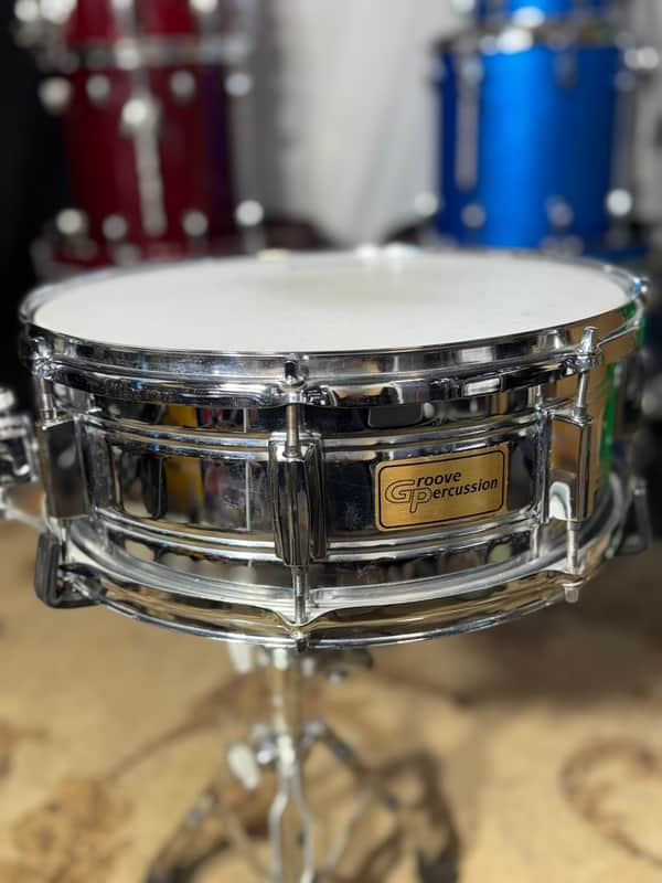Groove Percussion Chrome Snare 14" image 1