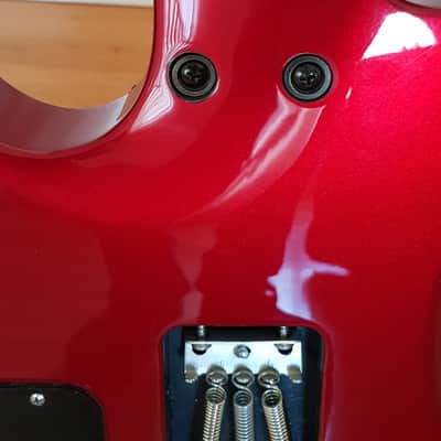 Partscaster Ibanez/kramer 1980's Red image 9