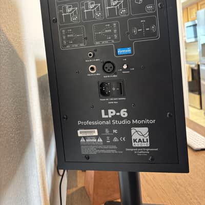 Kali Audio LP-6 Studio Monitors 2018 - Black image 8