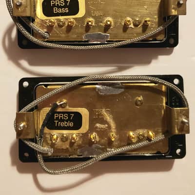 PRS Paul Reed Smith # 7 Pickups Treble/Bass Nickel/Gold image 2