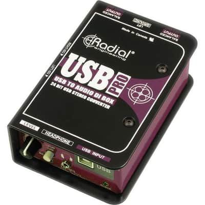 Radial Engineering USB-PRO USB Laptop Stereo DI Box image 2