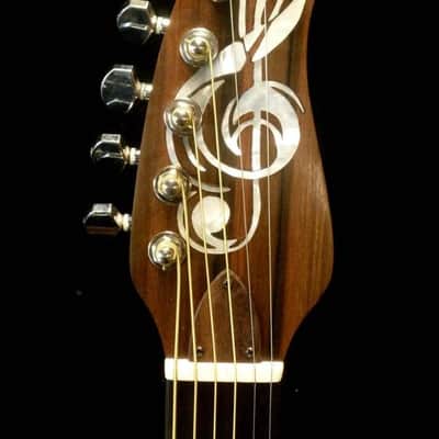 Blueberry Handmade Grand Concert Acoustic Guitar Music Motif image 13