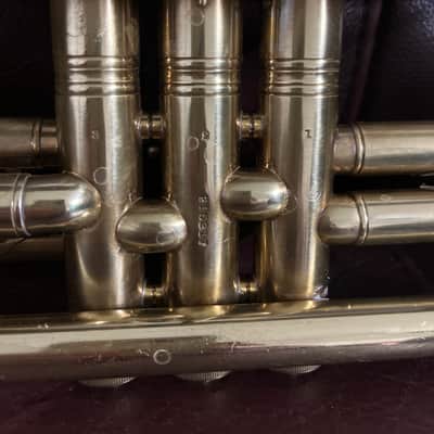 Conn/Pan American 58A Bb Cornet (1951) SN 215217 (100% - new clear lacquer) image 14