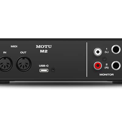 MOTU M2 USB-C Audio Interface, 2-in and 2-out image 2