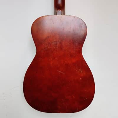 Harmony H927 "Stella" Parlor Tailpiece Guitar - 1960s - Natural - AS-IS image 18