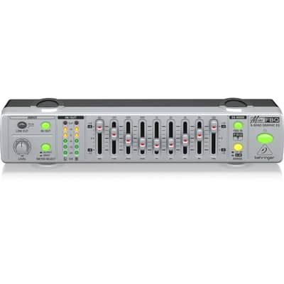 Behringer FBQ800 V2 Compact 9-Band Graphic Equalizer with FBQW image 2