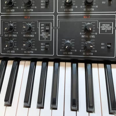Yamaha CS-15 Duophonic Synthesizer 1978 - 1982 - Black image 9