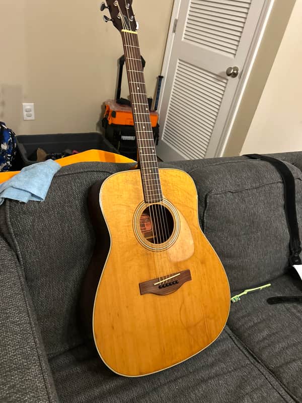 Yamaha FG-180 Jumbo Dreadnought Natural | Reverb