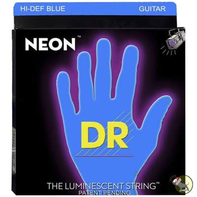 DR NBE-11 Hi-Def Neon Electric Guitar Strings - Heavy (11-50)