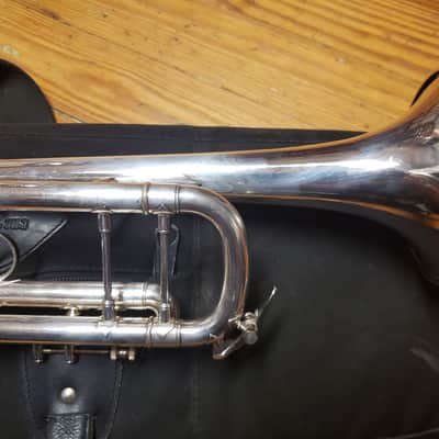 Bach Stradivarius 180S37 Silver Trumpet--Chem Cleaned & Serviced! image 2