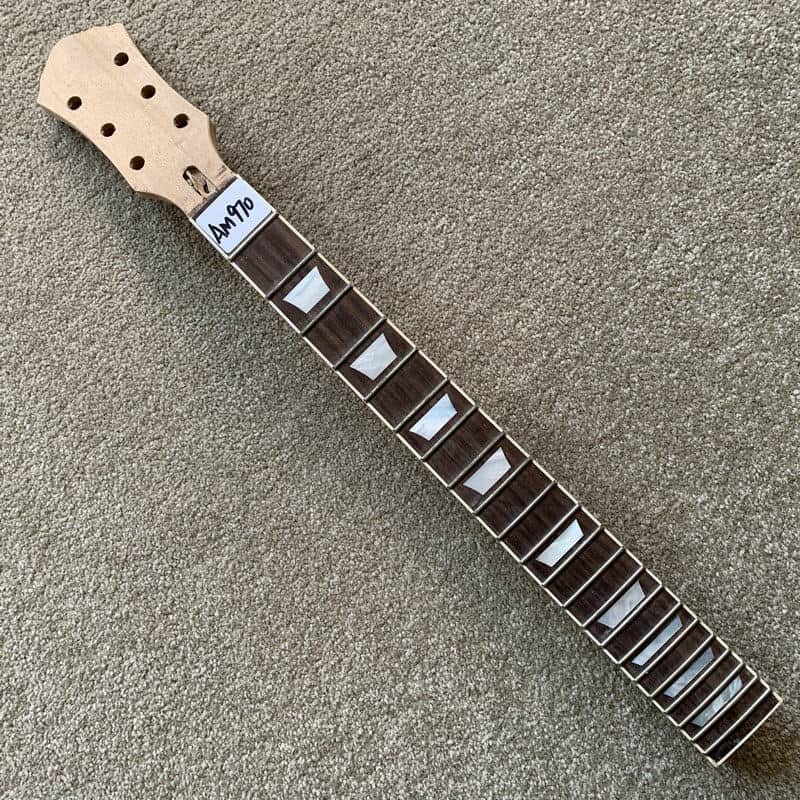 DIY Electric Guitar Maple Wood Neck and 22 Frets Rosewood Fingerboard image 1
