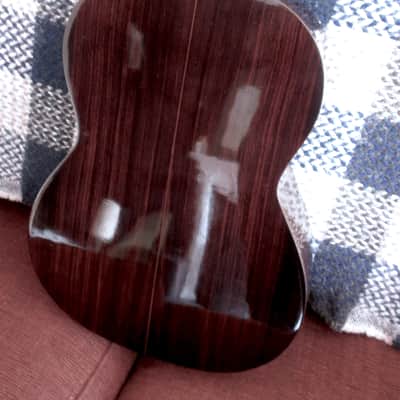rare Antonarra  luthier Nagoya Suzuki  Japan  vintage classical guitar  70s  Spruce top rosewood image 5