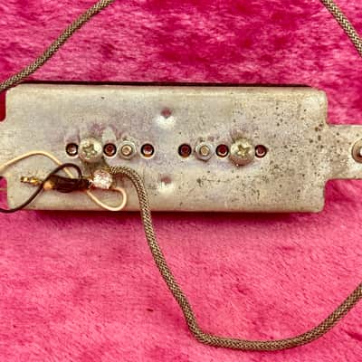 1960's Gibson P-90 Soapbar Guitar Pickup with Cover Vintage Circa 1966-1968 image 7