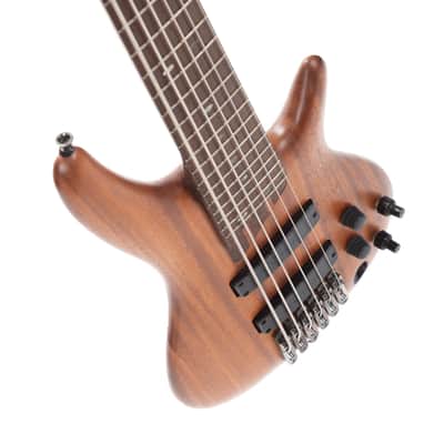2004 Ibanez SR3006E-SOL Prestige 6-String Bass, Stained Oil, F041XXXX image 12