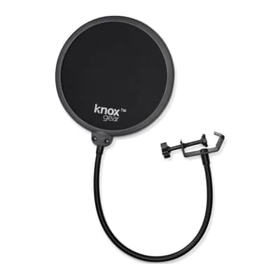Shure SM58LC Cardioid Mic Bundle w/ Knox Boomarm, ShockMount, Pop Filter & Cable image 5