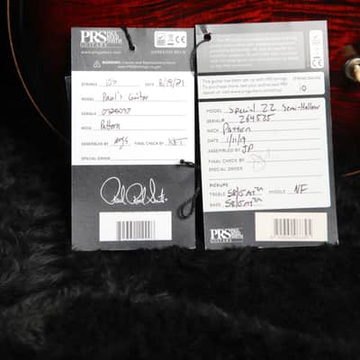 PRS Paul's Guitar Fire Red Burst Electric Guitar 2021 Pre-Owned image 19