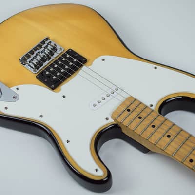 ONE of a KIND! Squier '51 Stratocaster/Telecaster/Precision Hybrid, Blonde/Black sides +CASE image 5
