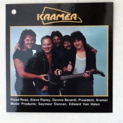 Kramer Pacer Deluxe 1987 Candy Apple Red Bound Headstock 12th Fret Kramer Inlay image 20