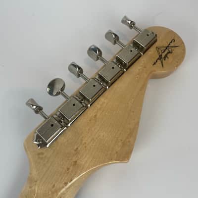 Fender Custom Shop Dick Dale Stratocaster 2021 - Chartreuse Sparkle All Papers, floor sheet, and  Fender Custom Shop Case.. image 12